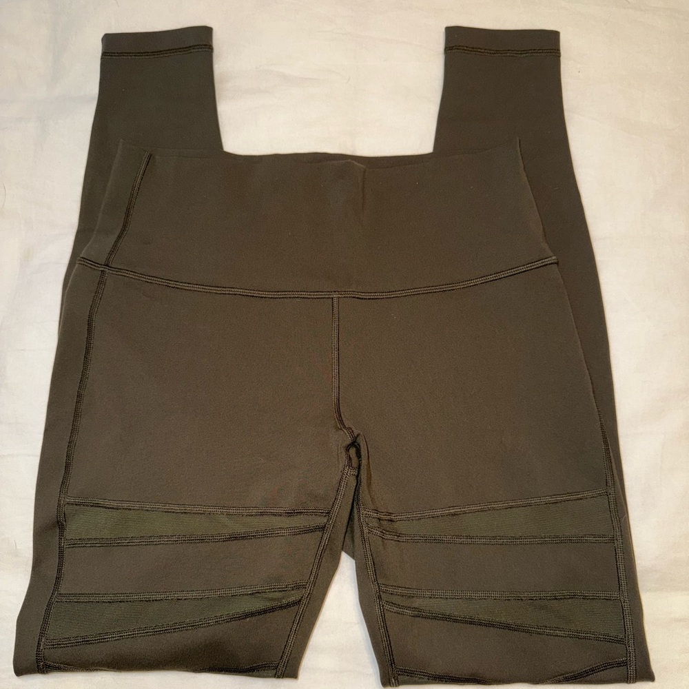 Lululemon Wunder Under Tech Mesh Leggings